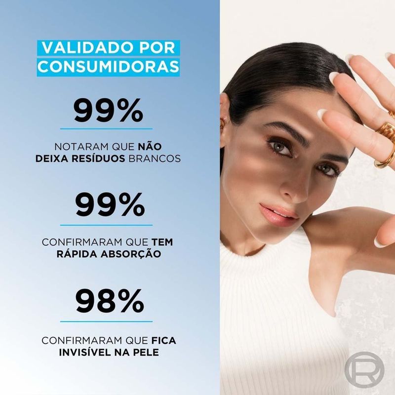 protetor solar facial l'oréal paris solar expertise the invisible com cor 5.0 fps60 40ml