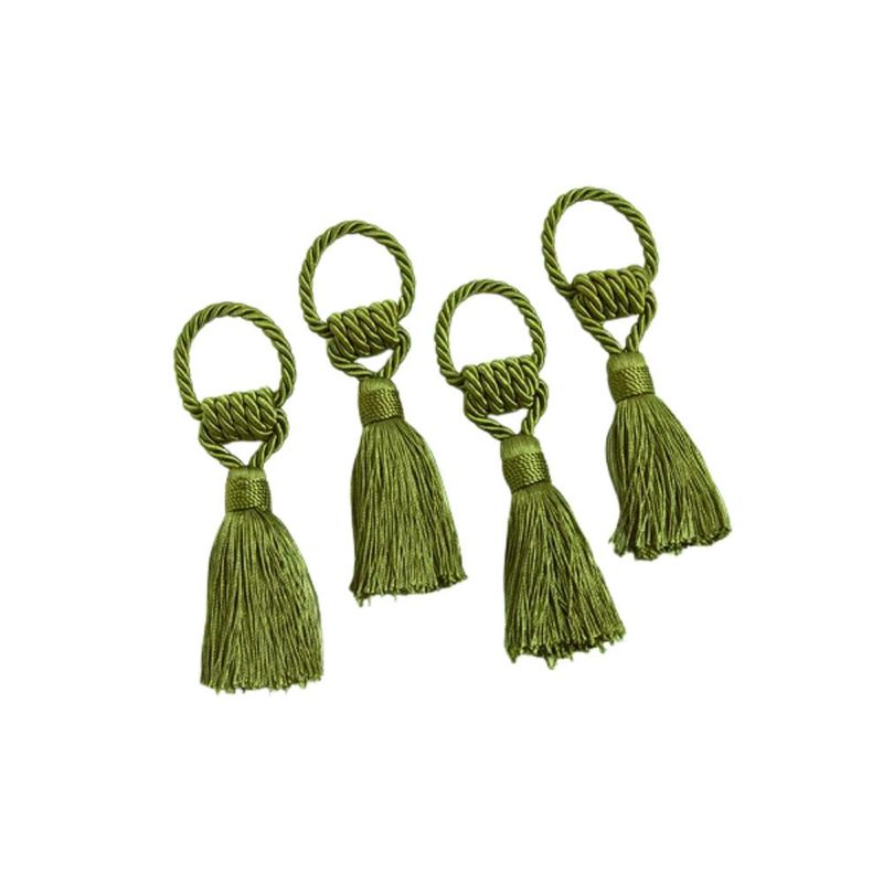 anel de guardanapo copa&cia trassel com 4 unidades olive (mp)