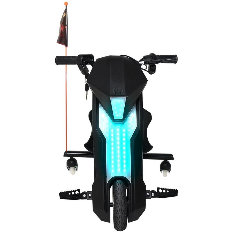 triciclo elétrico bel fix drift com led 36v/250w preto 942807 (mp)