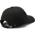 boné masculino calvin klein logotipo preto a-mbi