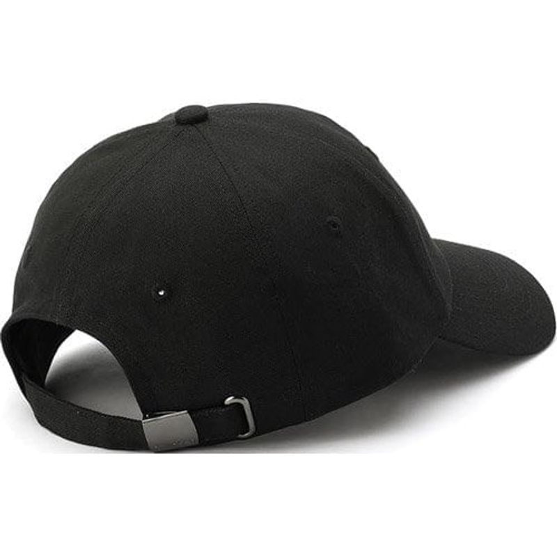 boné masculino calvin klein logotipo preto a-mbi