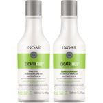 kit shampoo 500ml e condicionador 500ml inoar cicatrifios