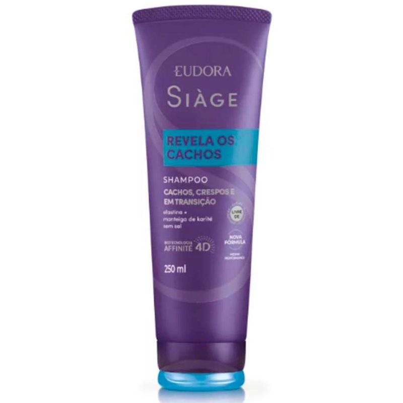 shampoo eudora siàge revela cachos 250ml