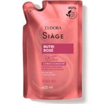 condicionador eudora siàge nutri rosé 400ml refil
