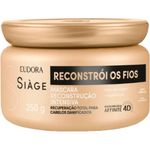 máscara recontrução intensiva eudora siàge reconstrói os fios 250g