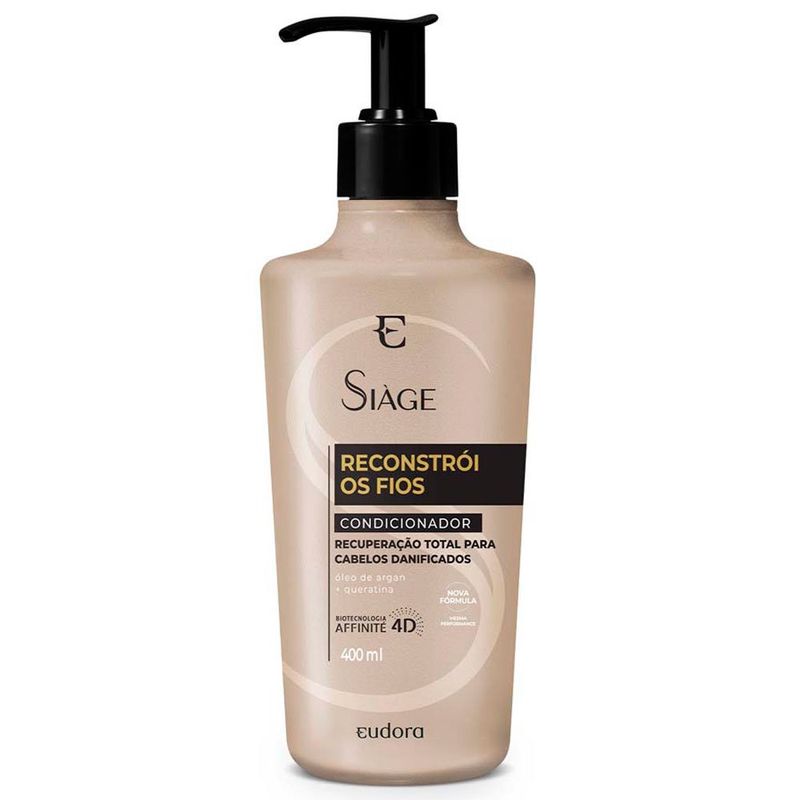 condicionador eudora siàge reconstrói os fios 400ml