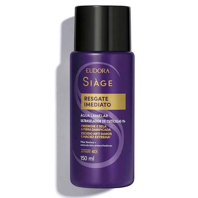 água lamelar eudora siàge resgate imediato 150ml