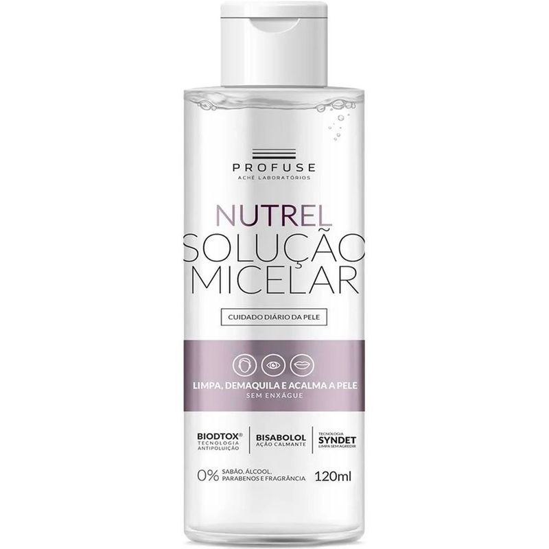 solução micelar profuse nutrel 120ml