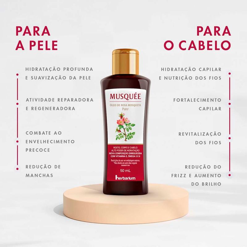 óleo de rosa mosqueta musquée 50ml