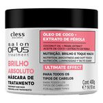 máscara de tratamento salon opus brilho absoluto 400g