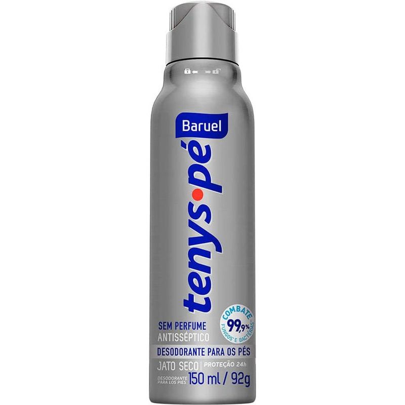desodorante para pés tenys-pé baruel sem perfume 92g