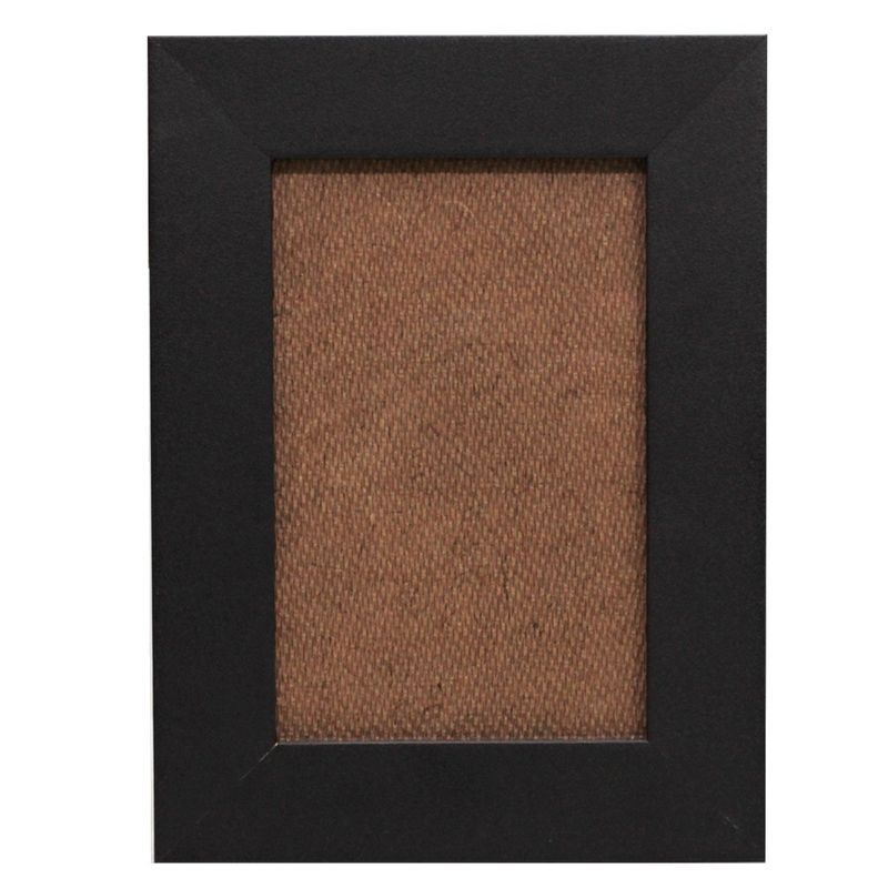 porta-retrato preto liso foto nascimento 10x15cm (mp)