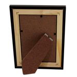 porta-retrato preto liso foto nascimento 10x15cm (mp)