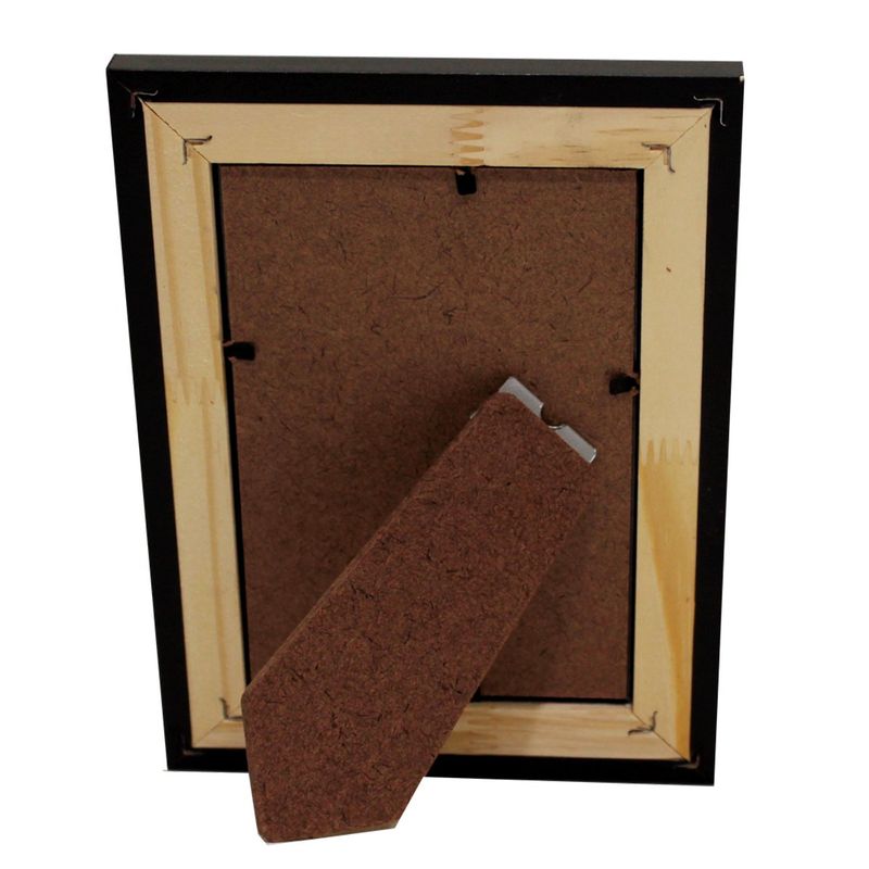 porta-retrato preto liso foto nascimento 10x15cm (mp)