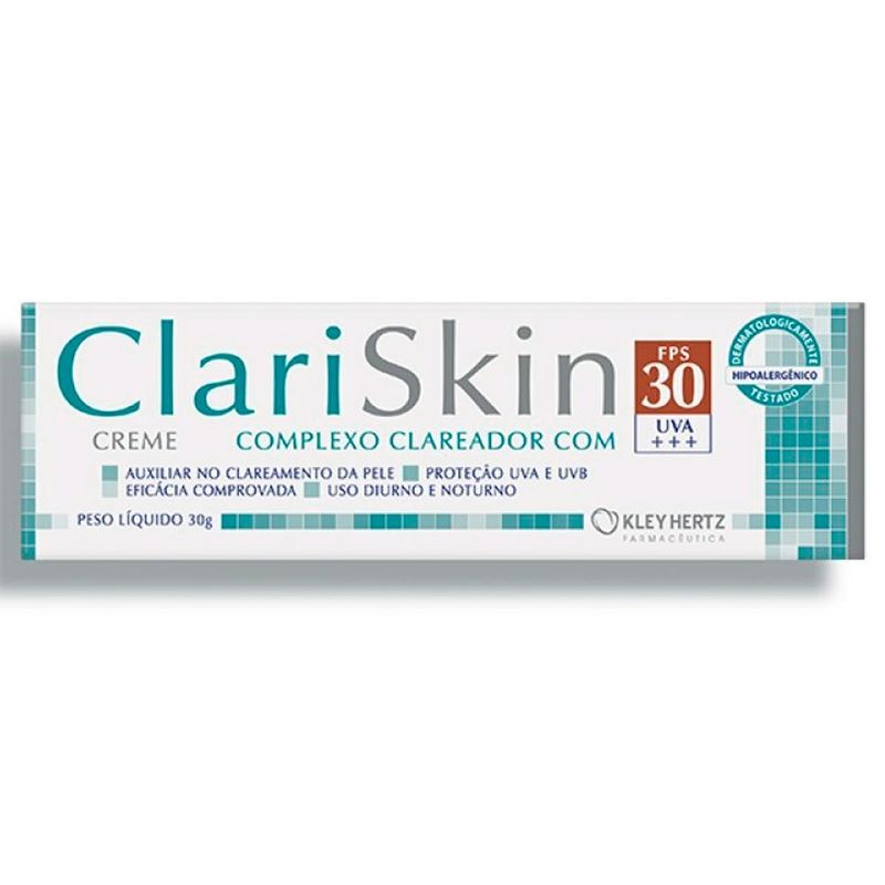 creme clariskin fps30 30g