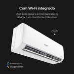 ar-condicionado split 9.000 btus parede elgin eco inverter ii 220v r-32 (mp)