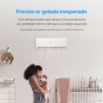 ar-condicionado split 9.000 btus parede elgin eco inverter ii 220v r-32 (mp)