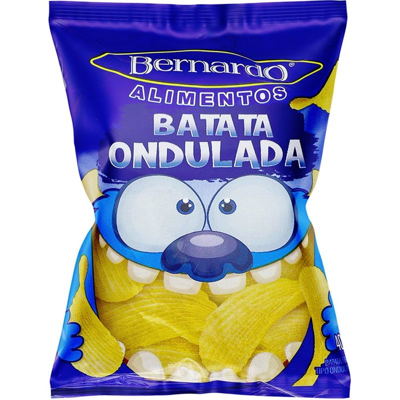 batata ondulada natural 40g