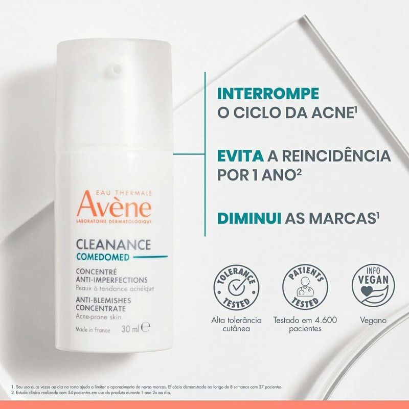 sérum corretor avène cleanance comedomed antiacne 30ml