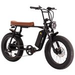 bicicleta elétrica streetgo aro 20 s12 750wh bike preto (mp)