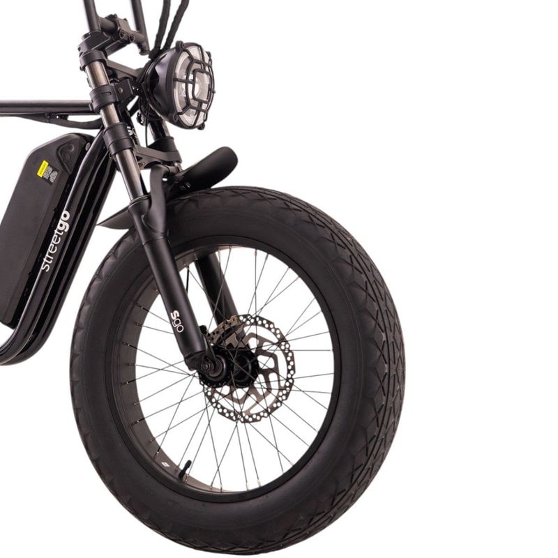 bicicleta elétrica streetgo aro 20 s12 750wh bike preto (mp)