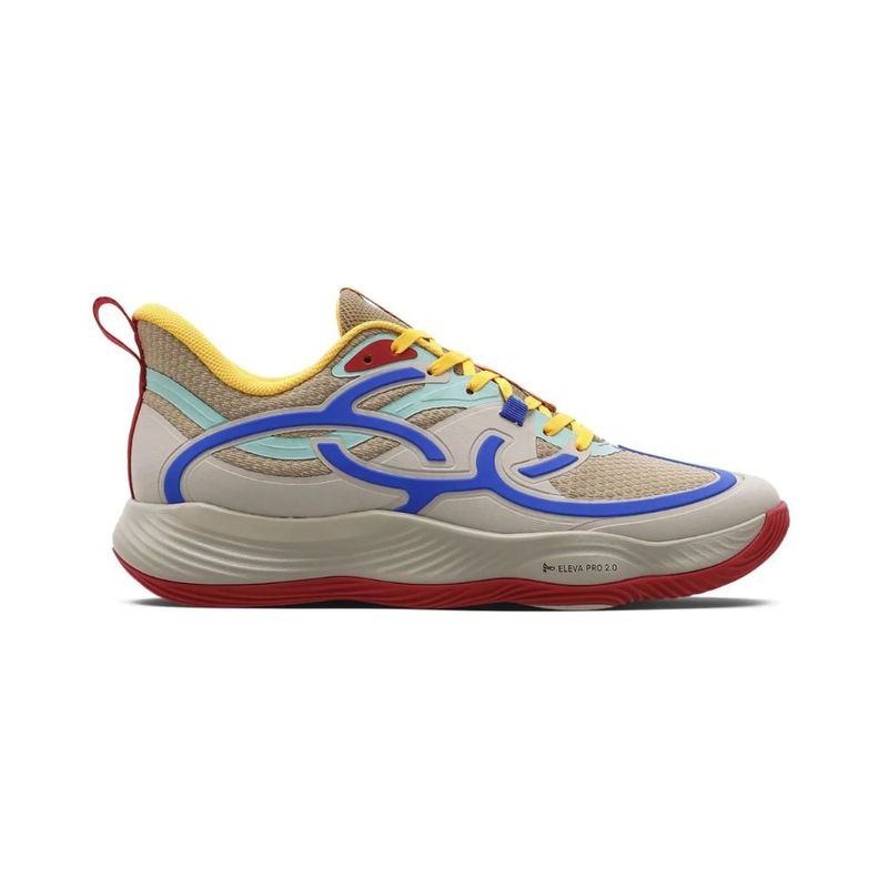 Tênis para Vôlei Masculino n°42 Olympikus QU4DRA Dourado