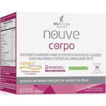 nouve corpo 30 sachês de 3,4g cada suplemento alimentar mantecorp
