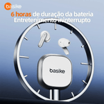 fone intra-auricular basike ba fon166 flip case branco (mp)