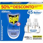 repelente eletrico líquido raid 2 unidades refil