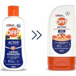 loção repelente off! longa duração 100ml