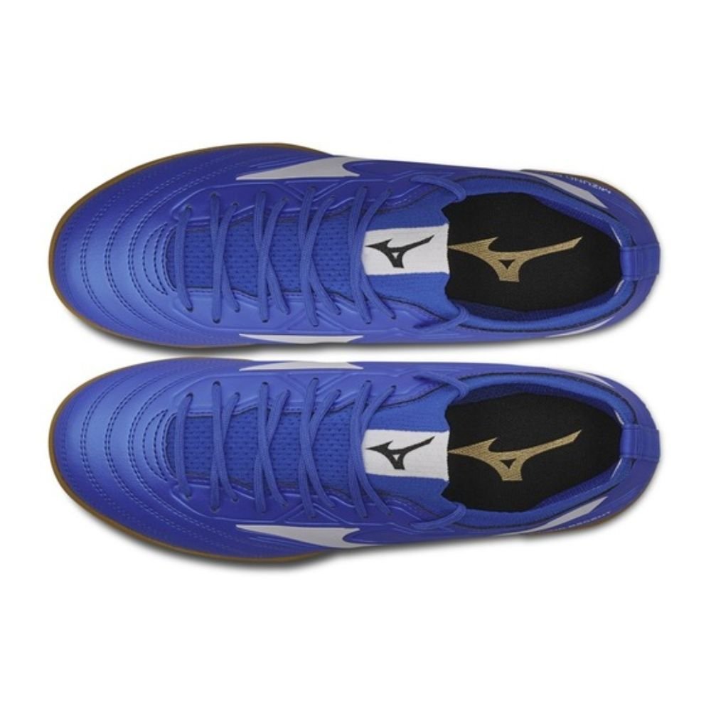 Chuteira Futsal n°40 Mizuno Regent Azul Royal