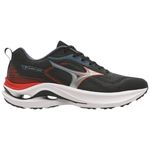 tênis de corrida masculino n° 41 mizuno wave vitality 7 preto solar (mp)
