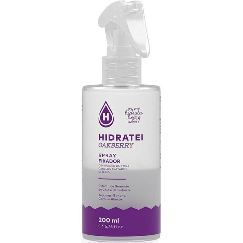 spray fixador hidratei oakberry 200ml