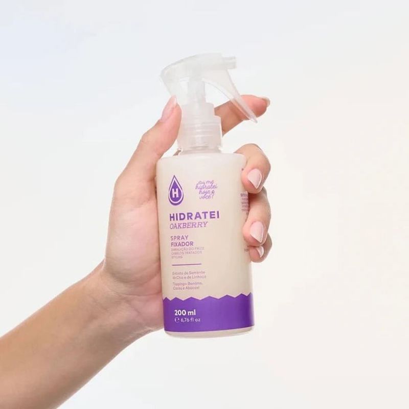 spray fixador hidratei oakberry 200ml
