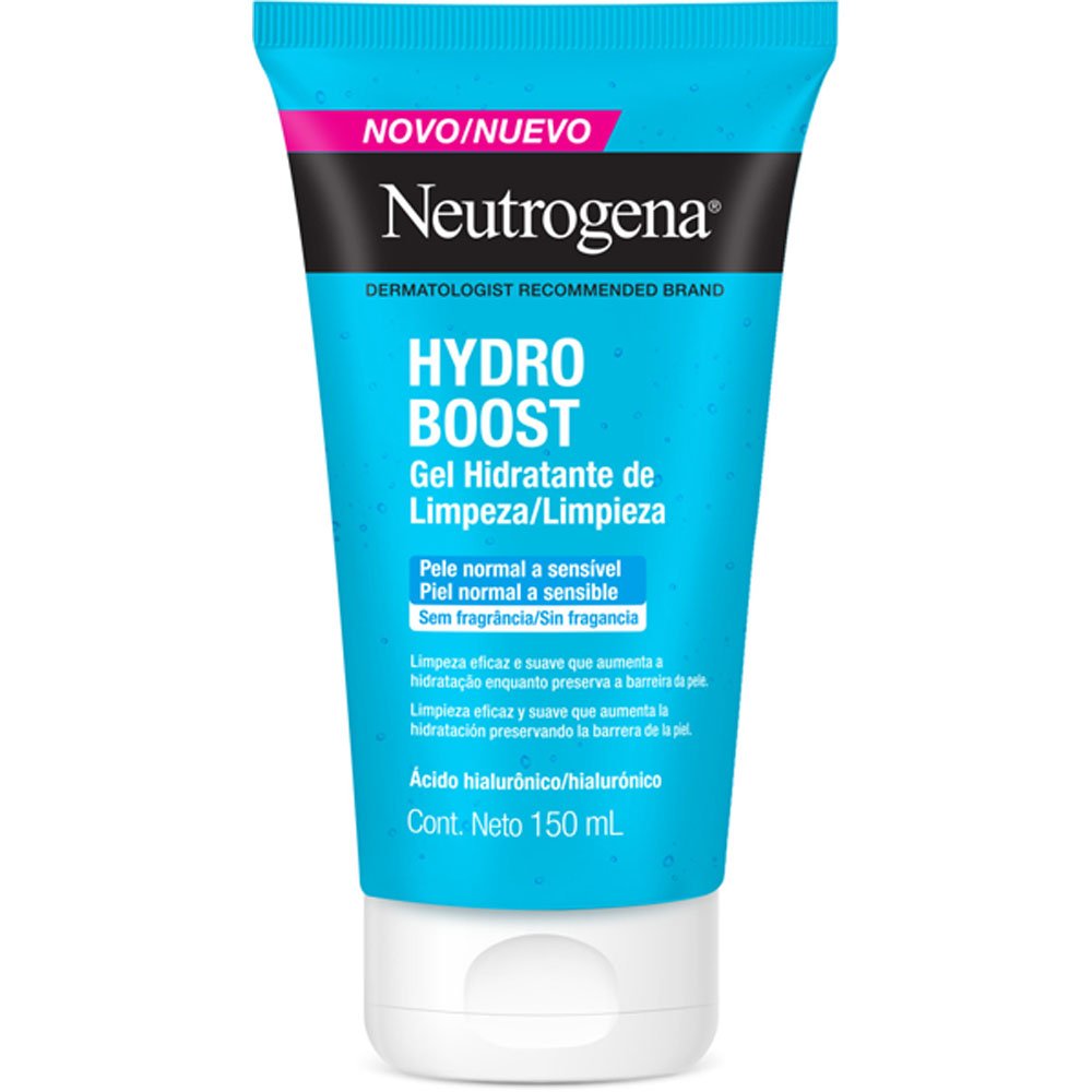 Gel Hidratante de Limpeza Facial Neutrogena Hydro Boost