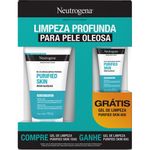 kit neutrogena purified skin gel de limpeza 150g e gel de limpeza 60g