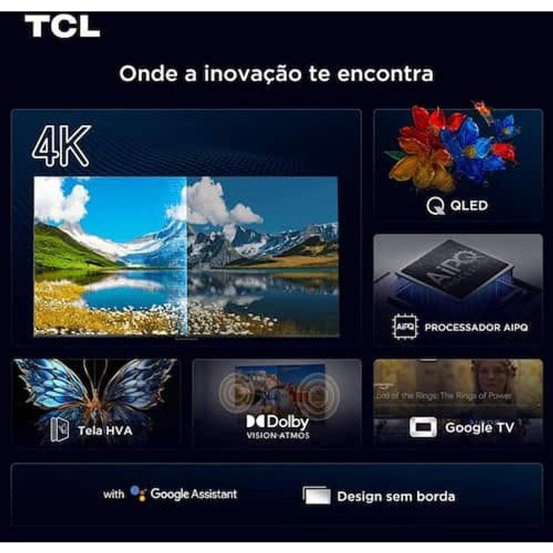 smart tv 85" 4k qled uhd 85p7k