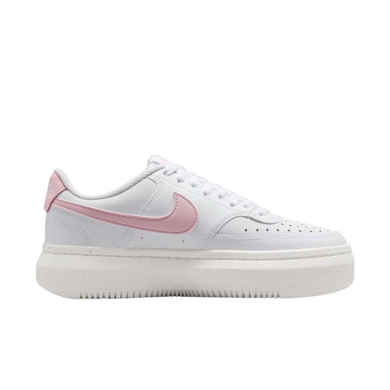 tênis casual feminino n°36 nike court vision alta rosa (mp)
