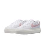 tênis casual feminino n°36 nike court vision alta rosa (mp)