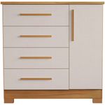 cômoda notável freijó e off white nt5185