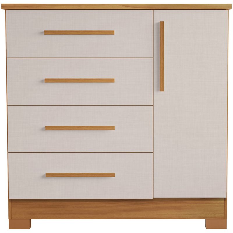 cômoda notável freijó e off white nt5185