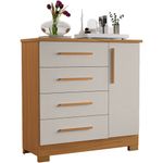 cômoda notável freijó e off white nt5185