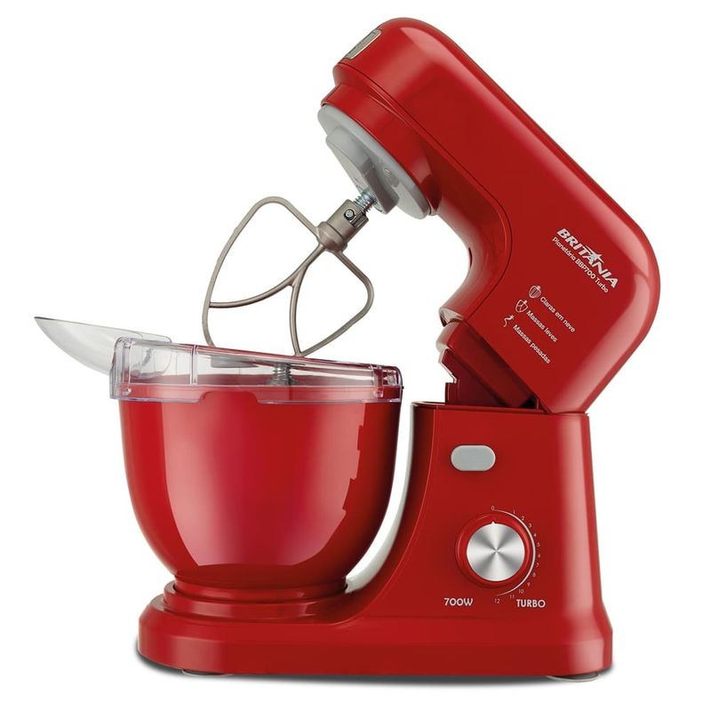 kit cozinha 2 em 1 britânia 1050w vermelho bkt78