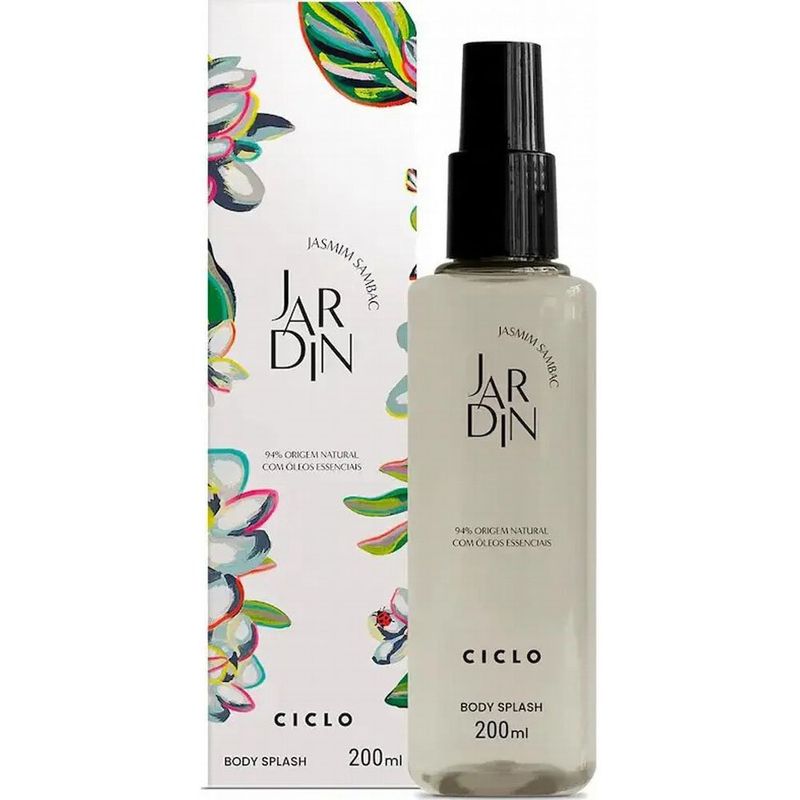 body splash ciclo jardin jasmim sambac 200ml