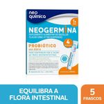 neogermina 4 bilhões 5 flaconetes de 5ml probiótico neo química