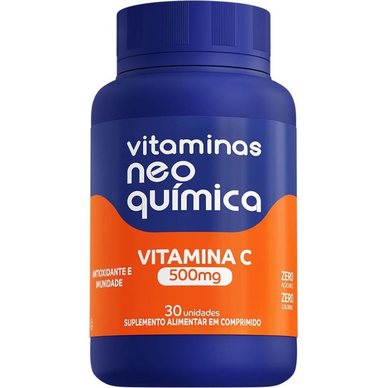 vitamina c 500mg 30 comprimidos neo química