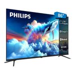 smart tv philips 86 polegadas 4k google tv 86pug7019/78