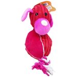 pelúcia cachorro para pet com corda savana (mp)