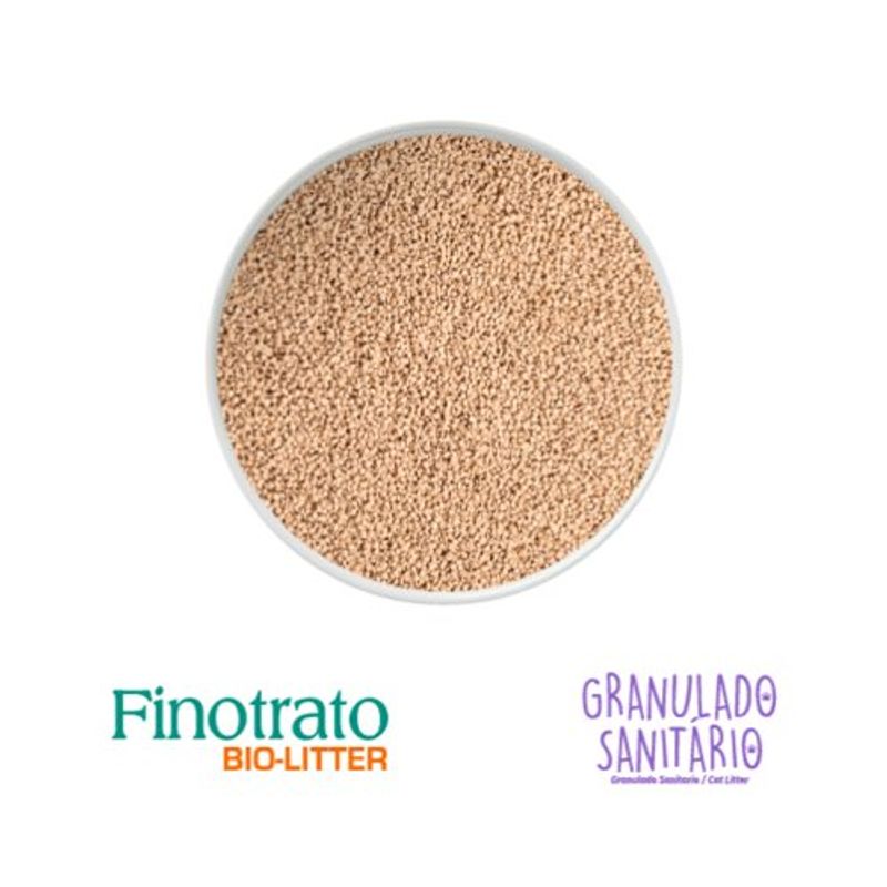 areia higiênica para gatos bio-litter finotrato 2kg (mp)