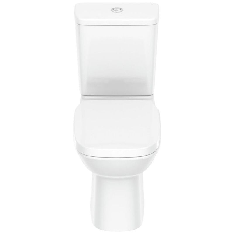 kit vaso sanitário com caixa acoplada roca 3/6 l square branco (mp)